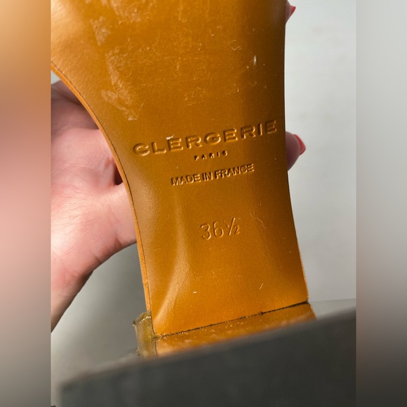 Robert clergerie abstract block heel sandals 36.5 - Picture 13 of 13